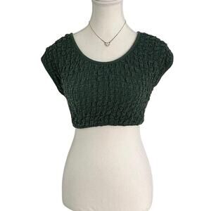 Pacsun I.L.A Hearts Cotton Size Medium Cropped Casual Top